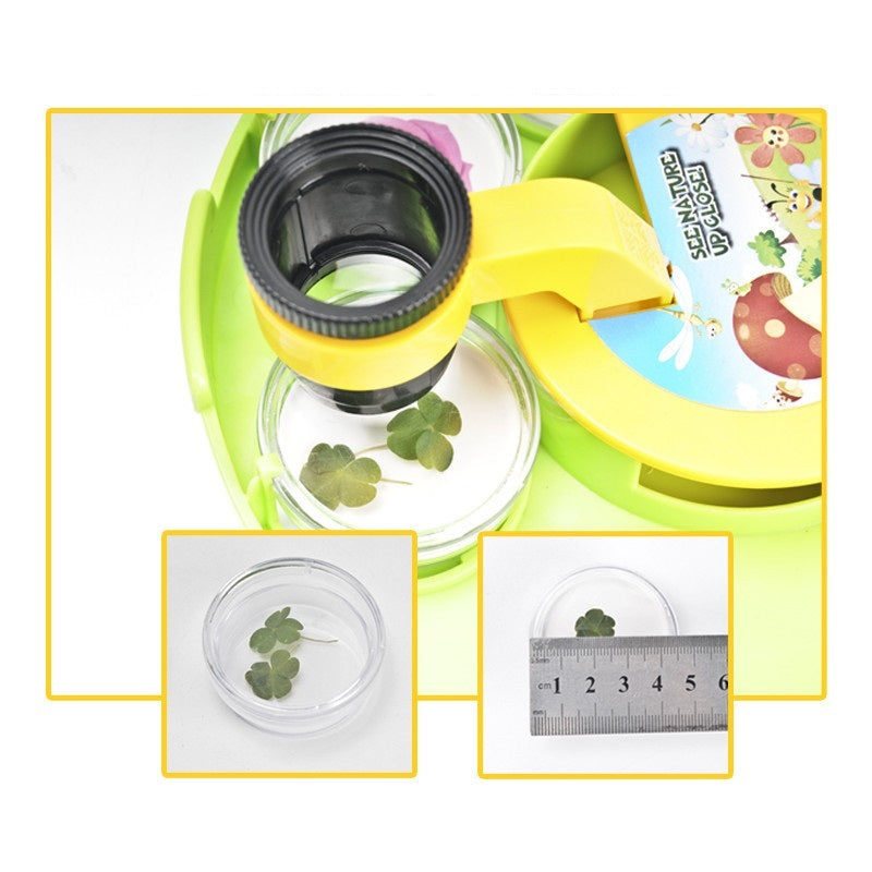 Field Microscope with inspection Tubs Magnifier Glass Sensory Tools