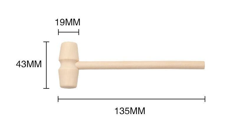 Small Wooden Hammer Mallet Tools Toy