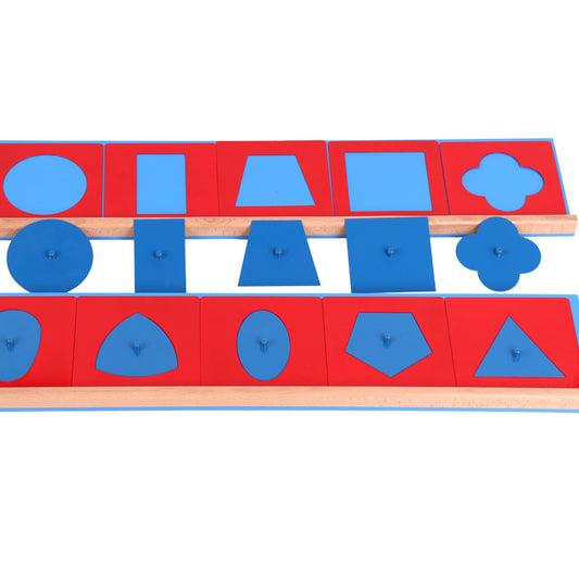 Metal Montessori Shape Insets