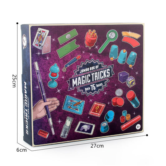 Magician's Jumbo Box of Magic Tricks! Over 75 Tricks Kids Toy