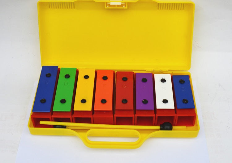 Percussion Chime Bar Set 8 Note Resonator Bell Xylophone  Instrument Sound Sensory Toy