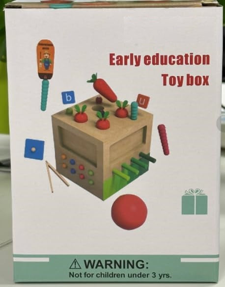 Montessori Interchangeable Learning Activity Box Busyboard