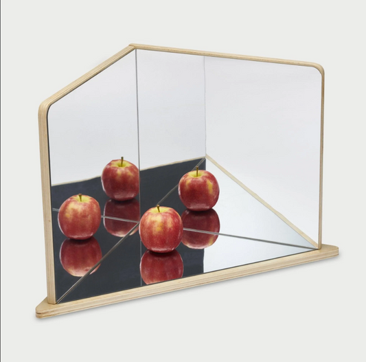 Wooden 4-Way Mirror (Factory 2nd)