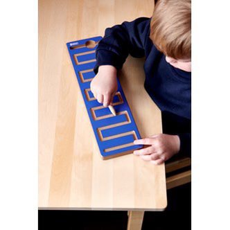 Wooden Tracing Pre-writing  Training Writing Skills Board Set of 5