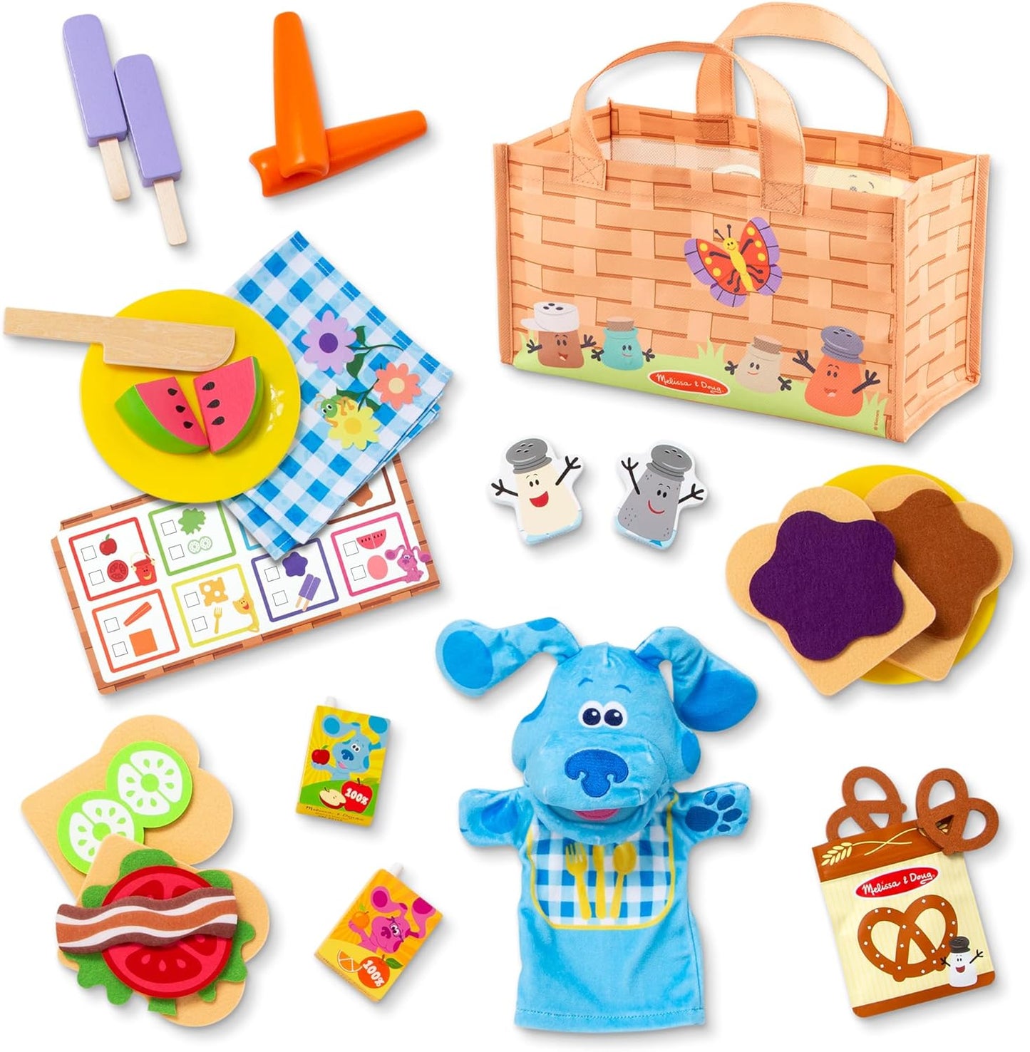 Melissa & Doug Blue’s Clues & You! Picnic Play Set