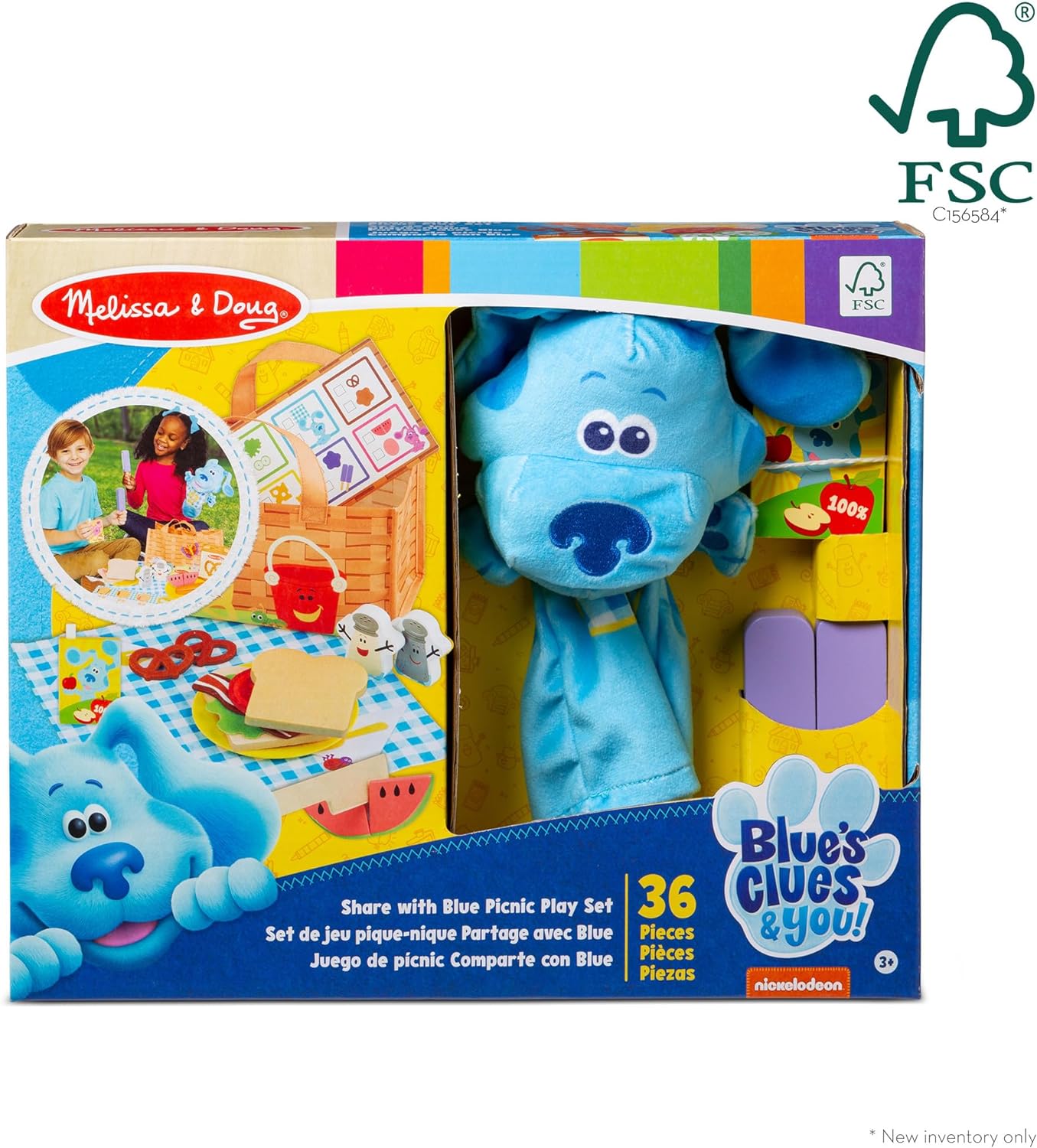 Melissa & Doug Blue’s Clues & You! Picnic Play Set