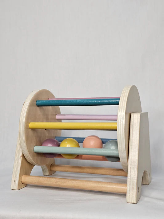 Montessori Drum Ball Cylinder Sound Roller Sensory Roller Toy