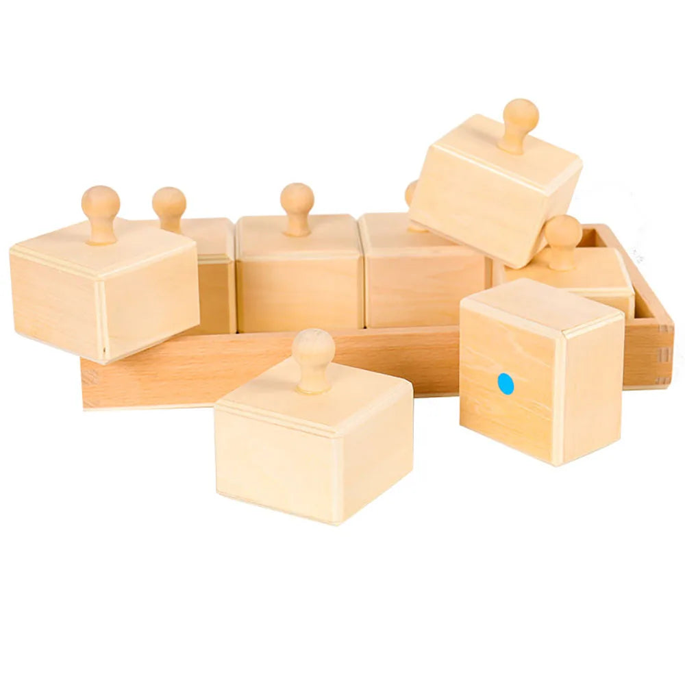 Montessori Sound Box Matching Sensory Game