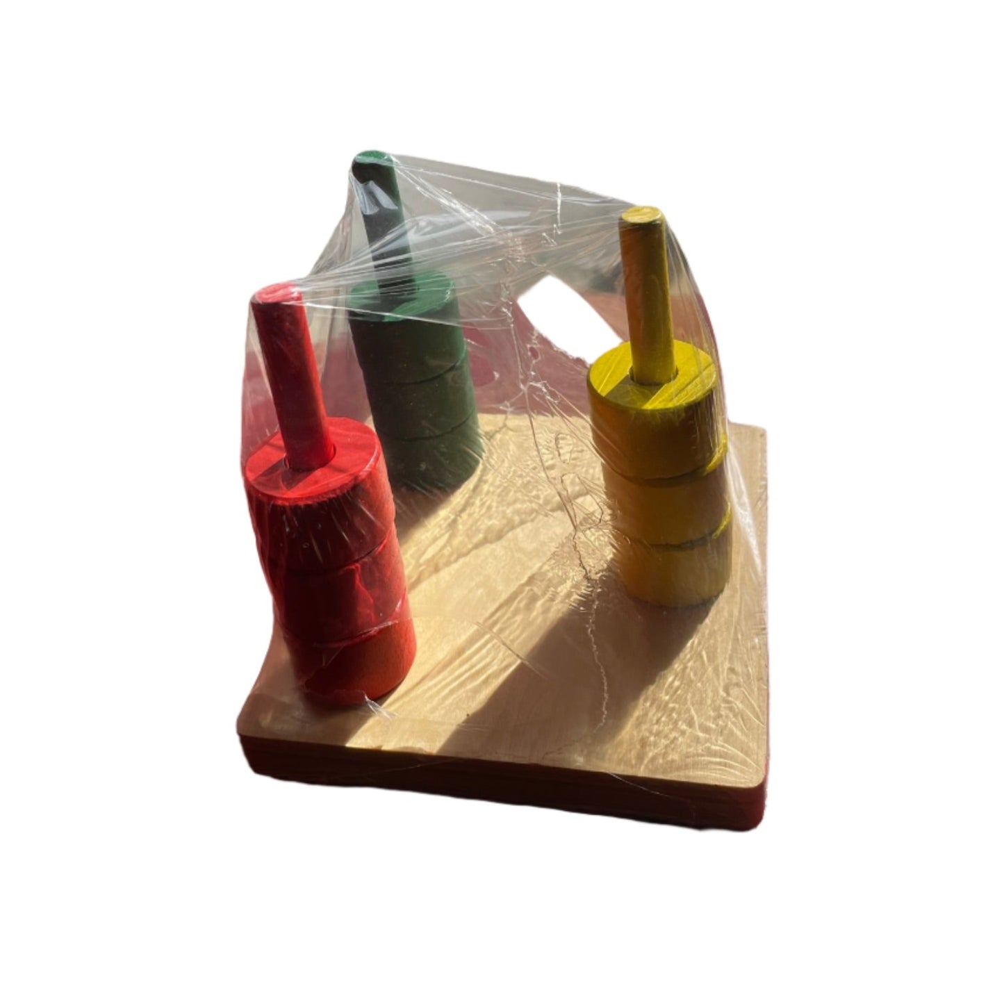 Montessori 3 Column Colour Sorting Rings