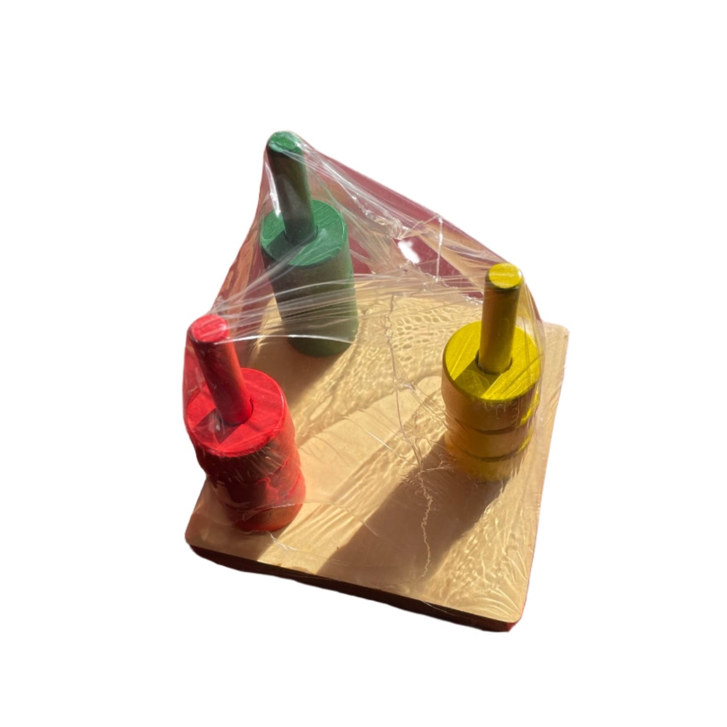 Montessori 3 Column Colour Sorting Rings