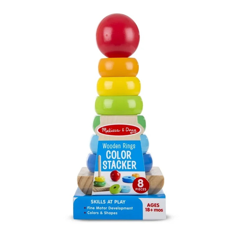 Melissa & Doug - Rainbow Stacker Toy