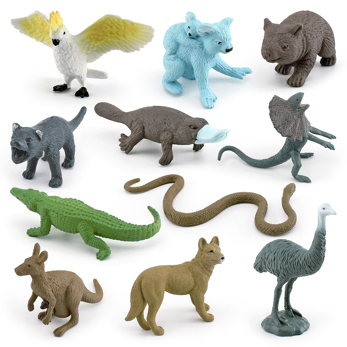 Aussie Animals Animal Figurines Model Toy for Kindergarten