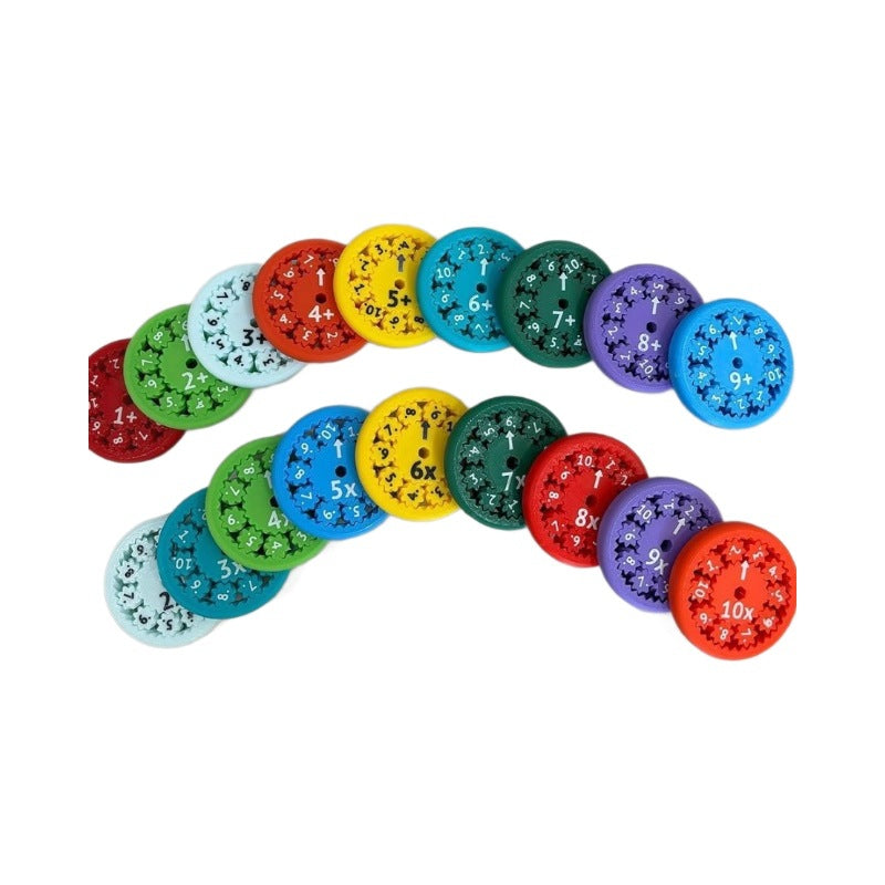 Sensory Fidget Spinner Mathematics Helper Math Learning Addition Subtraction Multiplication.