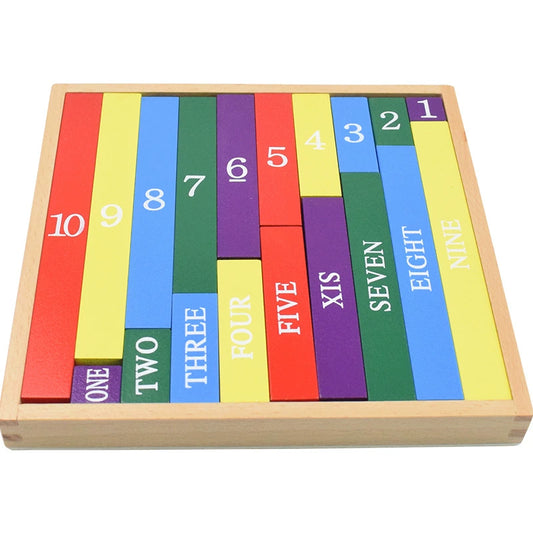 Montessori Counting Number Rods