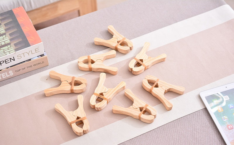 Wooden Play Clips for Play Silks