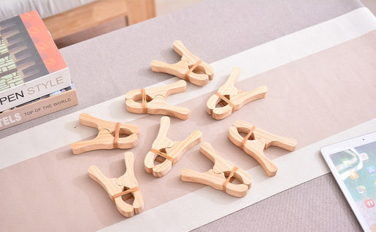 Wooden Play Clips for Play Silks