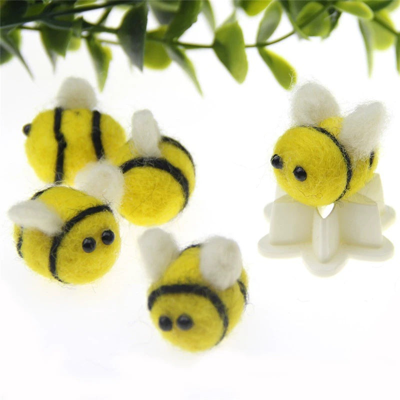 Felt Bee Kids Toy  Loose Parts Play  Art and Craft