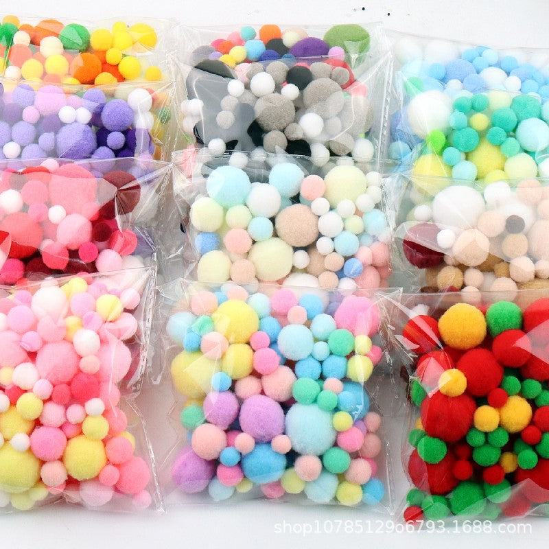 Pom Pom Balls Assorted Bags