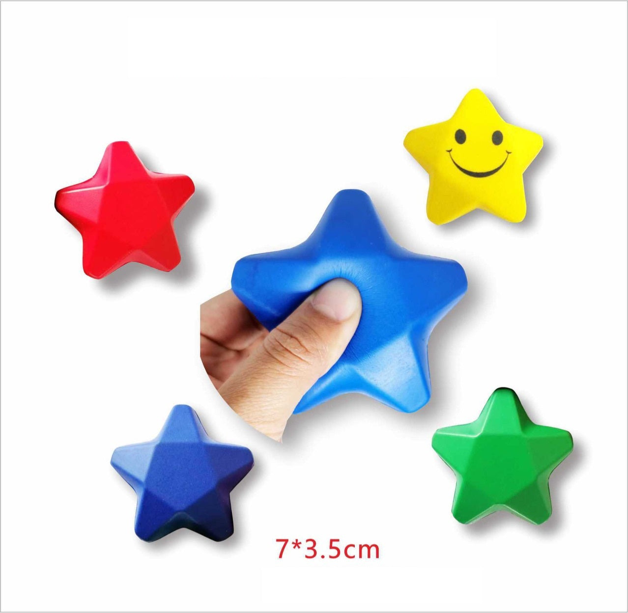 Hand Exerciser Stress Relief Balls Star Grip Trainer for Strength, Stress and Recovery