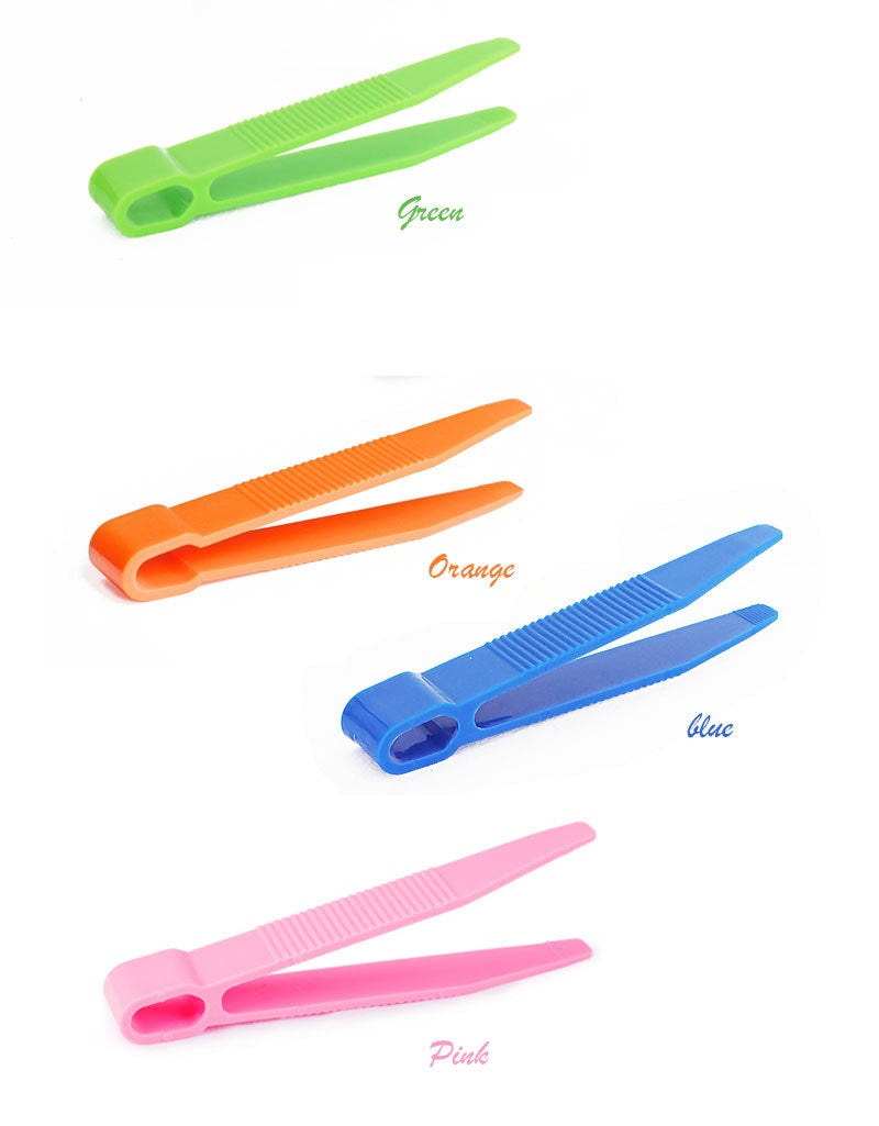 Montessori Loose Parts Sensory Easy Grip Kids Tweezers Set of 4