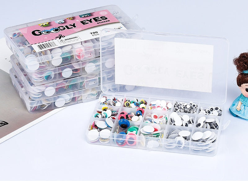 Googly Eyes Box Pack Huge Pack 600 Pcs