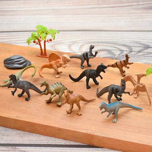 Dinosaur Animals PVC Model Figures Set of 12  Educational Teaching Toy