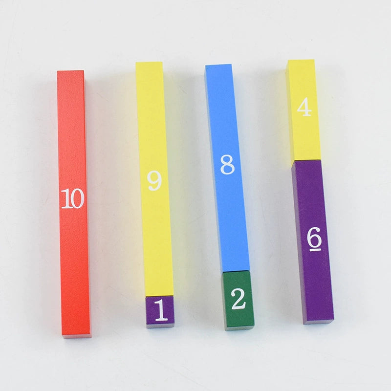 Montessori Counting Number Rods