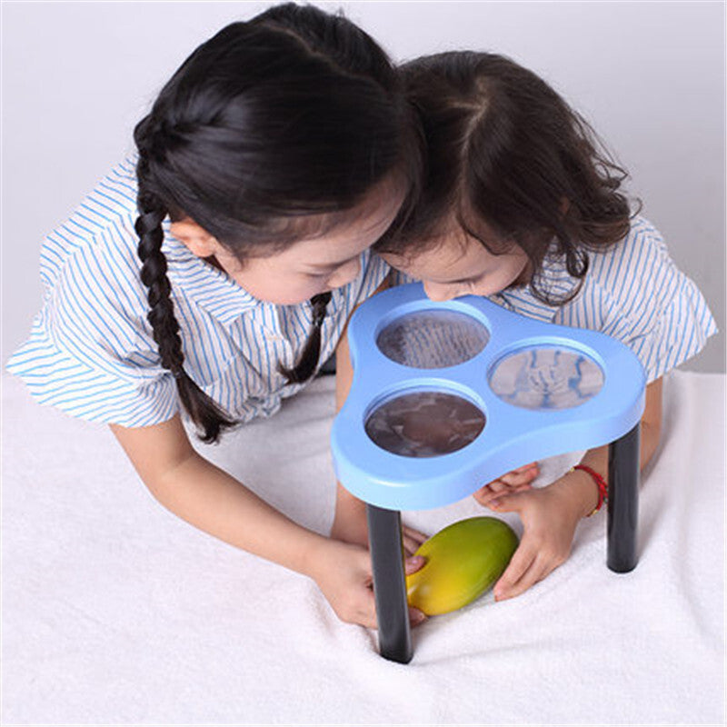 Tabletop Magnifier Magnifying Glass Stand for Kids Sensory Observation Tool