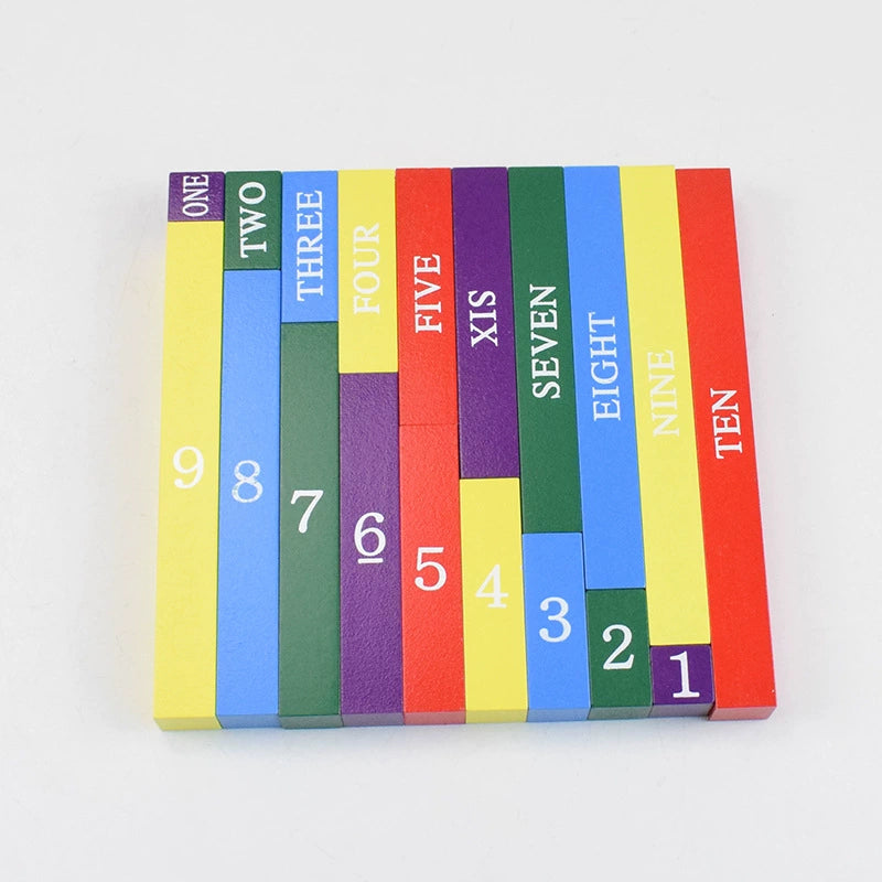 Montessori Counting Number Rods