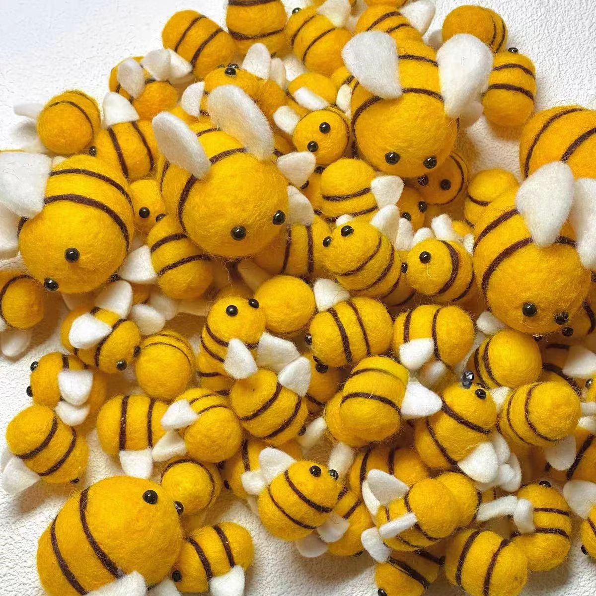 Felt Bee Kids Toy  Loose Parts Play  Art and Craft