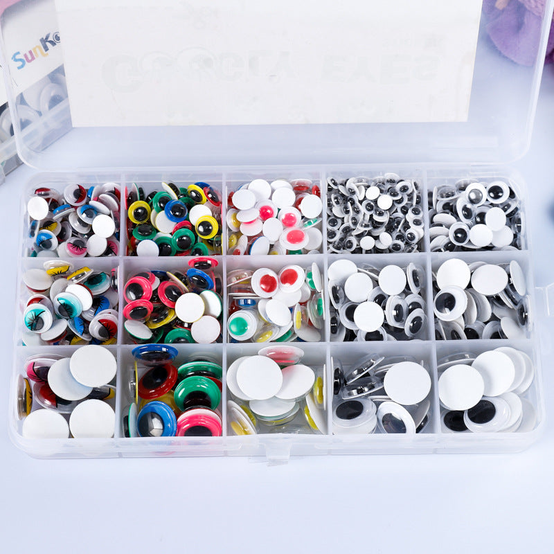 Googly Eyes Box Pack Huge Pack 600 Pcs