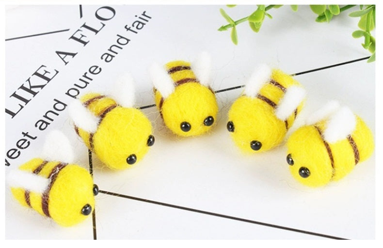 Felt Bee Kids Toy  Loose Parts Play  Art and Craft