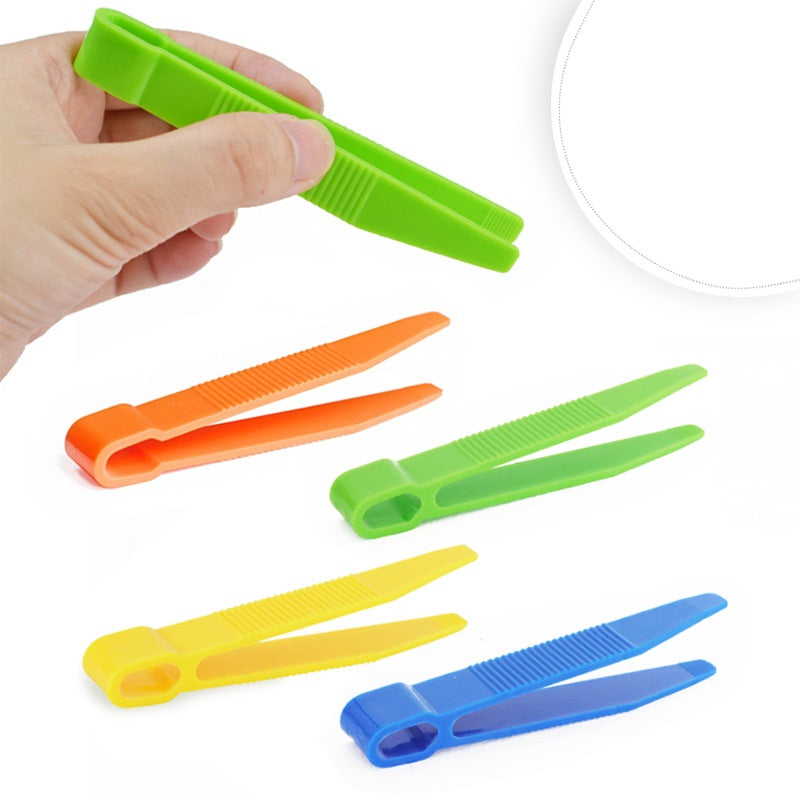 Montessori Loose Parts Sensory Easy Grip Kids Tweezers Set of 4