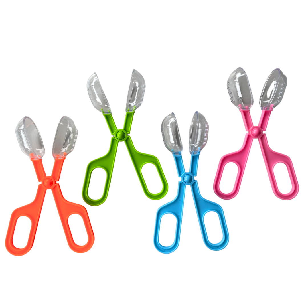 Large Insect Catcher Scissors Tong  Sensory Tweezer Scoop Set of 4