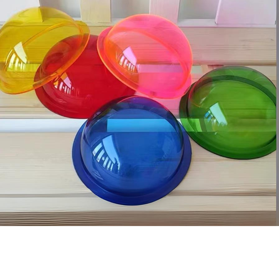 25cm Acrylic Dome Ball Sensory Bowl For Play Light Table Reggio Inspired Toy