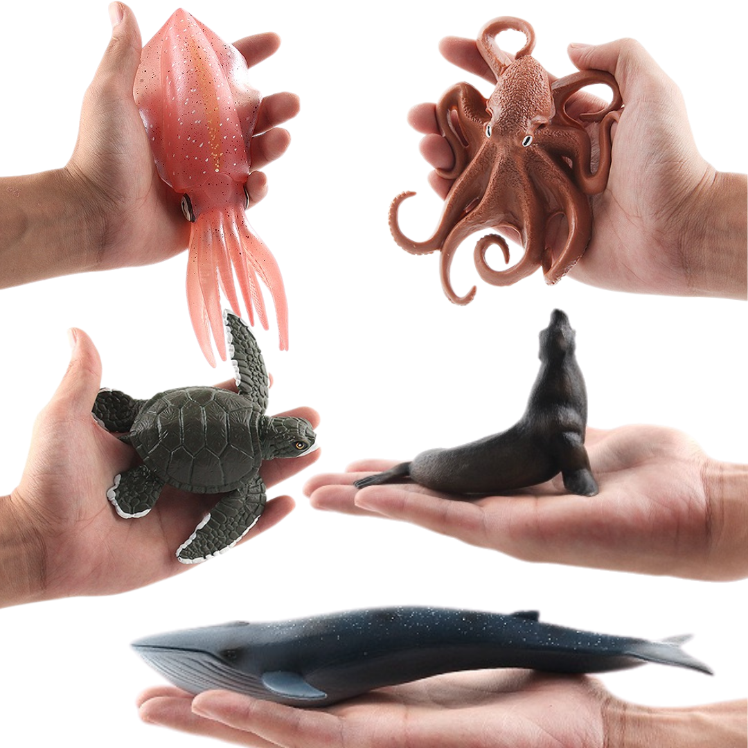 Large Marine Animals PVC Educational Teaching Big Model Figures