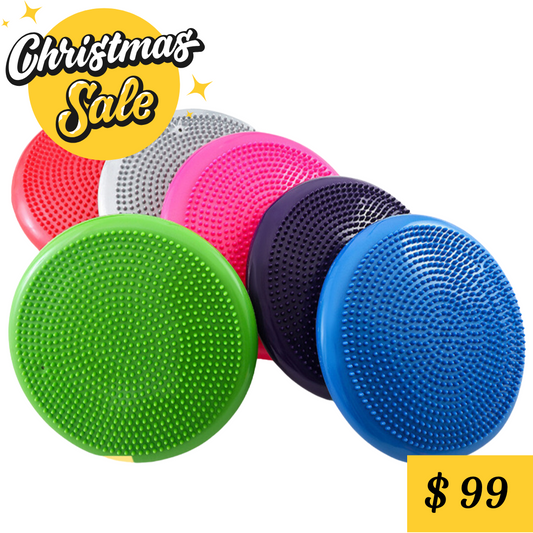 Kids Sensory Balancing Wobble Seating Cushion Tactile Pods Yoga Disc