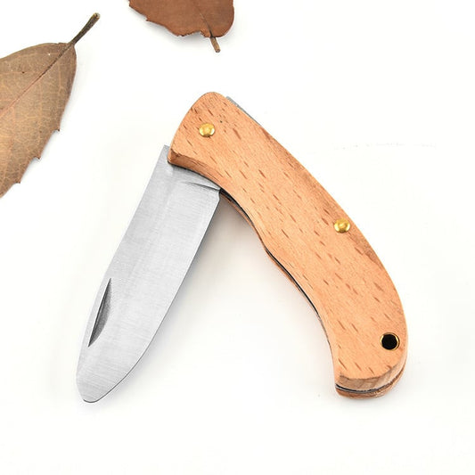 Kids Wood Caving Tool Retractable Pocket Whittling Knife Rounded tip