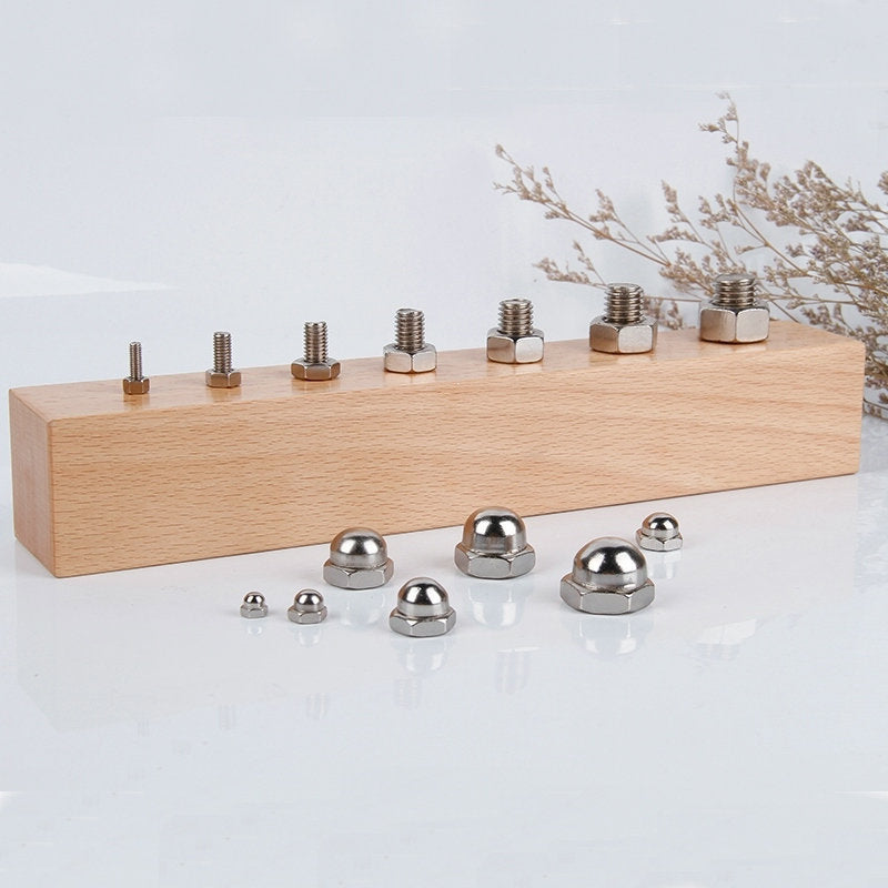 Montessori Screw Nuts and Bolts - HAPPY GUMNUT