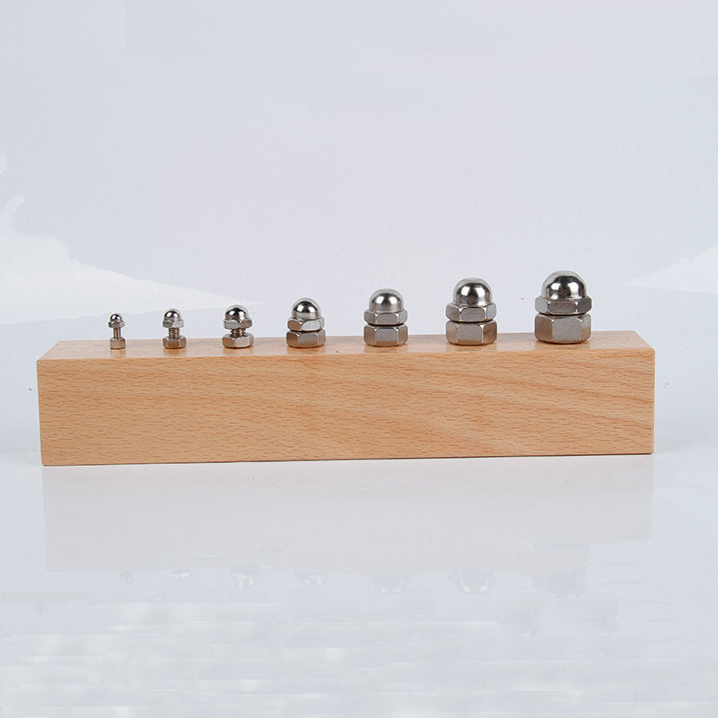 Montessori Screw Nuts and Bolts - HAPPY GUMNUT