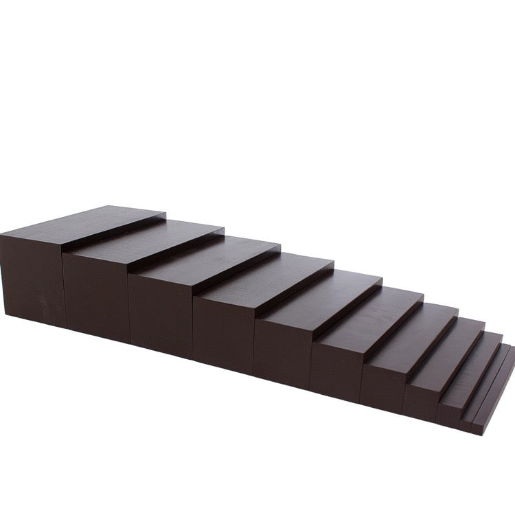 Montessori Brown Stair Board Stairs - HAPPY GUMNUT