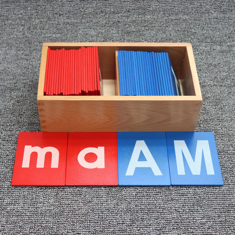 Large Montessori Sand Paper Alphabet Set - HAPPY GUMNUT