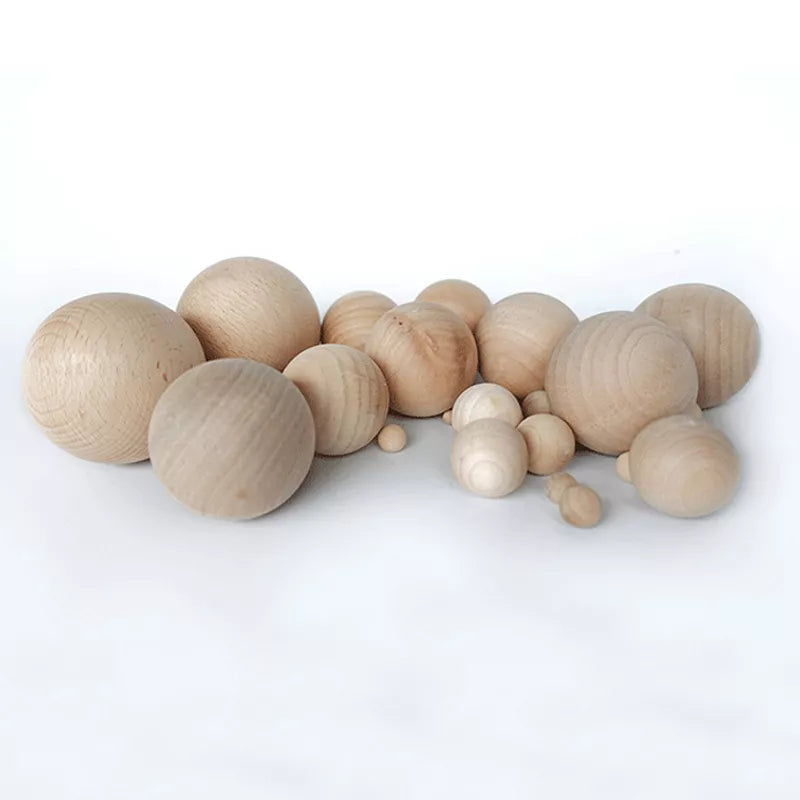 Loose Parts Craft DIY Wooden Balls - HAPPY GUMNUT