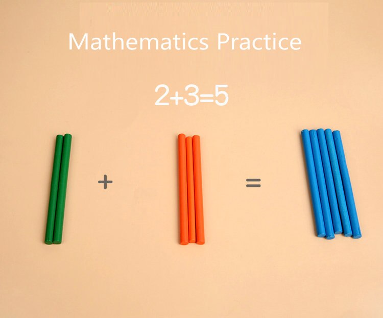 Wooden Number Counting Sticks Maths and Number Activity - HAPPY GUMNUT