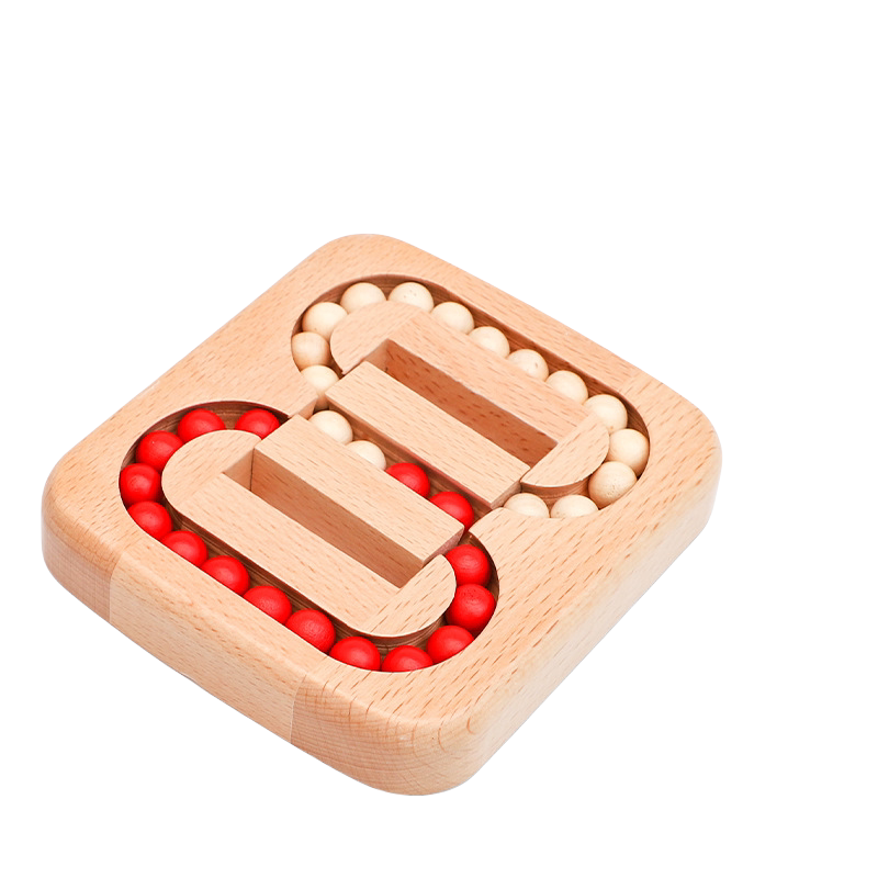 Wooden Beads Maze Puzzle - HAPPY GUMNUT