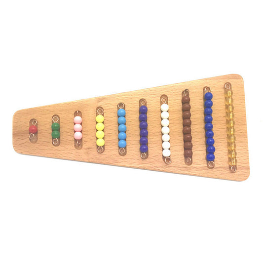 Montessori Coloured Bead Stair - HAPPY GUMNUT