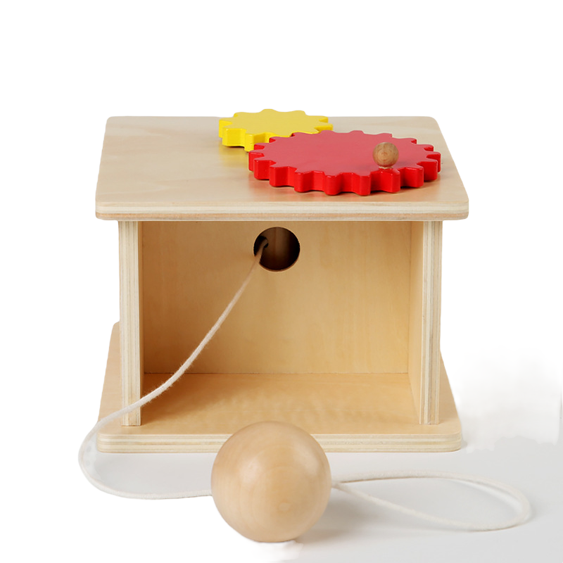 Montessori Cog Winder Ball Box - HAPPY GUMNUT